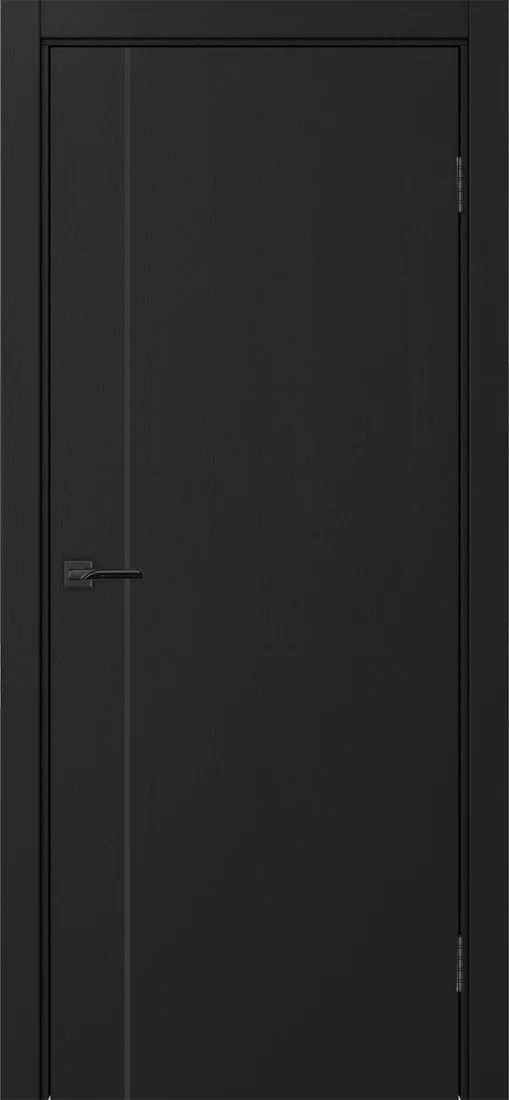 Optima Porte Неаполь 204 молдинг алюм.чёрн.