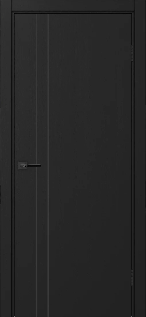 Optima Porte Неаполь 205 молдинг алюм.чёрн.