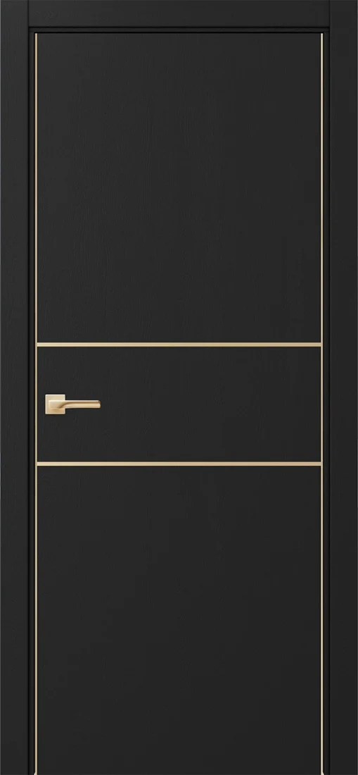 Optima Porte Неаполь 203 молдинг алюм.золото